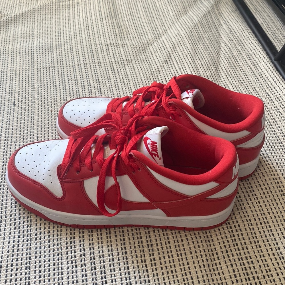 Nike Dunk Low University Reds and Pandas